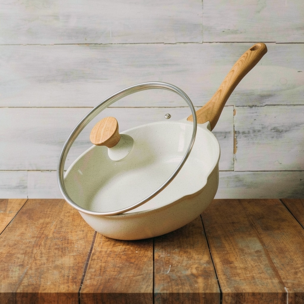 SENSARTE Nonstick Ceramic Saute Pan 10 Inch/3.5QT