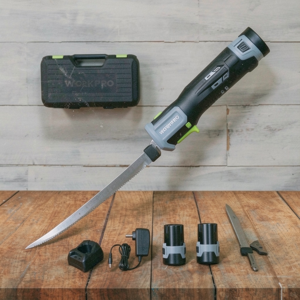 WORKPRO 12V Cordless Electric Fillet Knife