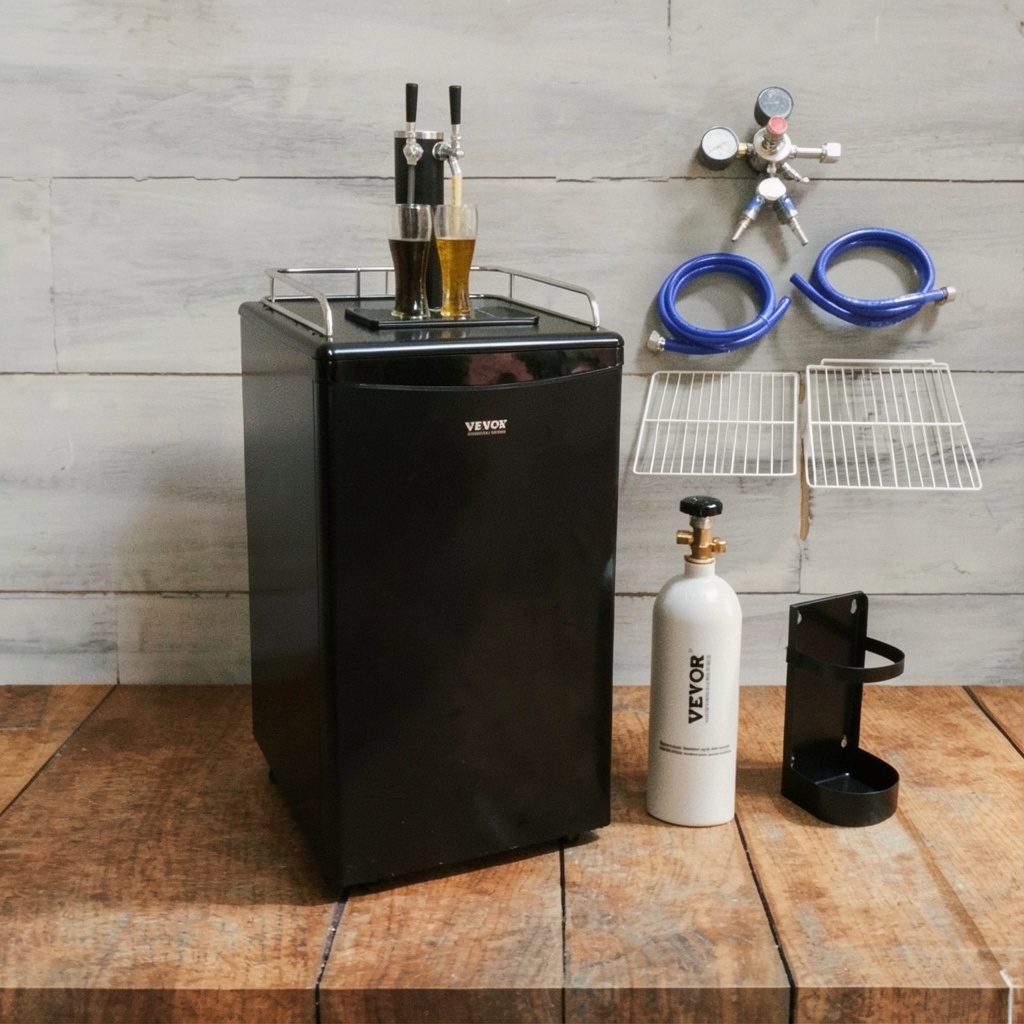 VEVOR Dual Tap Commercial Draft Beer Dispenser
