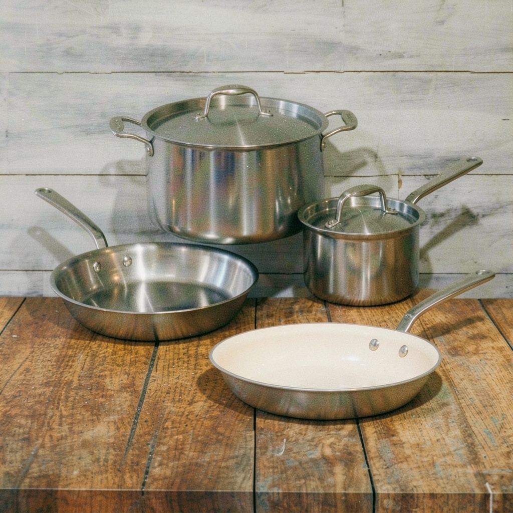 Made In 6 Pc Stainless Steel Set
