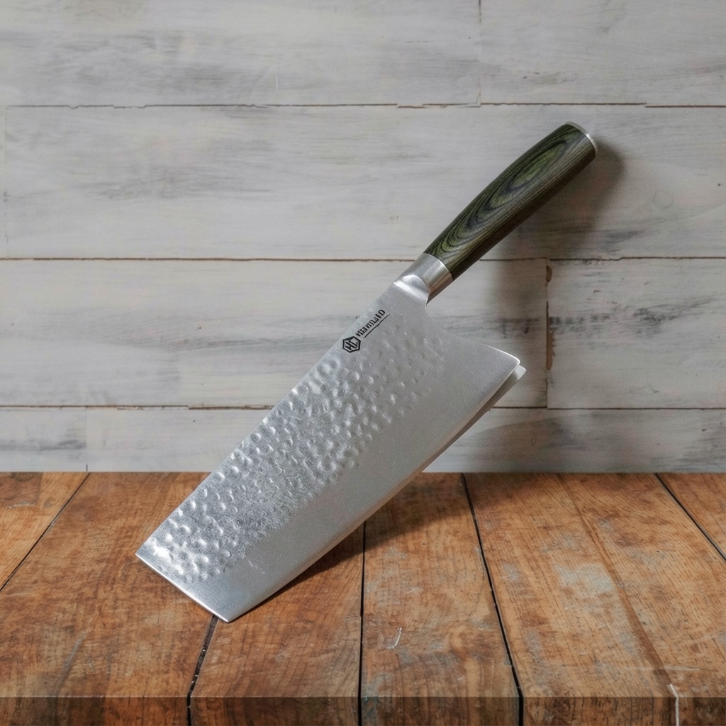HexClad 7-Inch Damascus Cleaver