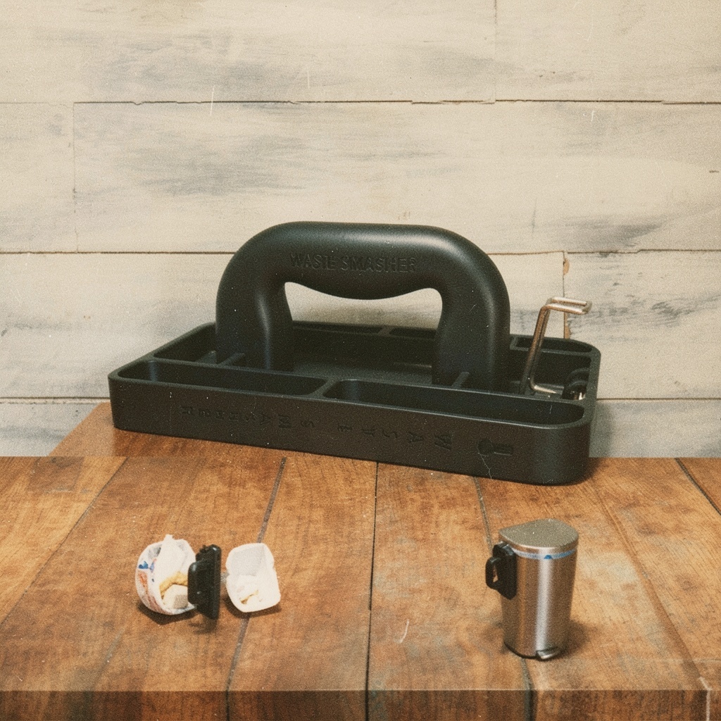 Manual Trash Compactor Tool – Hand-Held