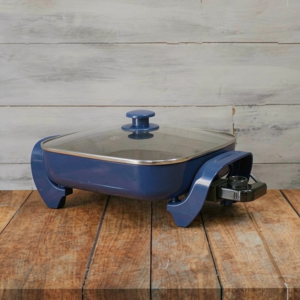 GreenLife 12" 5QT Square Electric Skillet