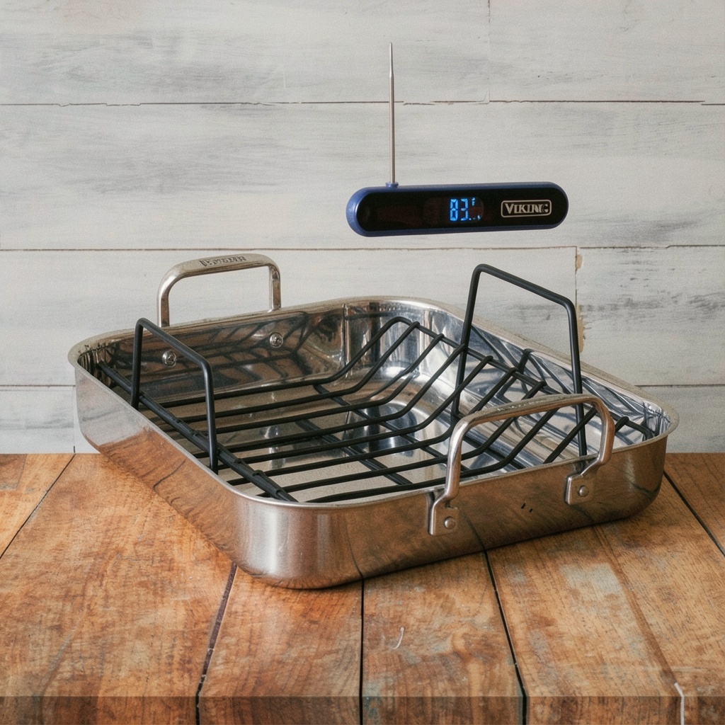 Viking 3-Ply Stainless Steel Roasting Pan