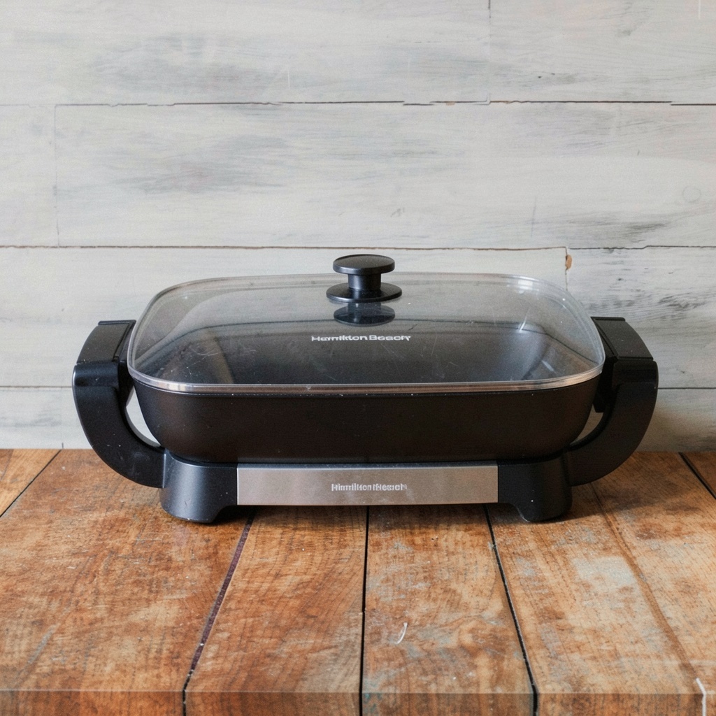 Hamilton Beach Electric Skillet with Durathon Ceramic Coating