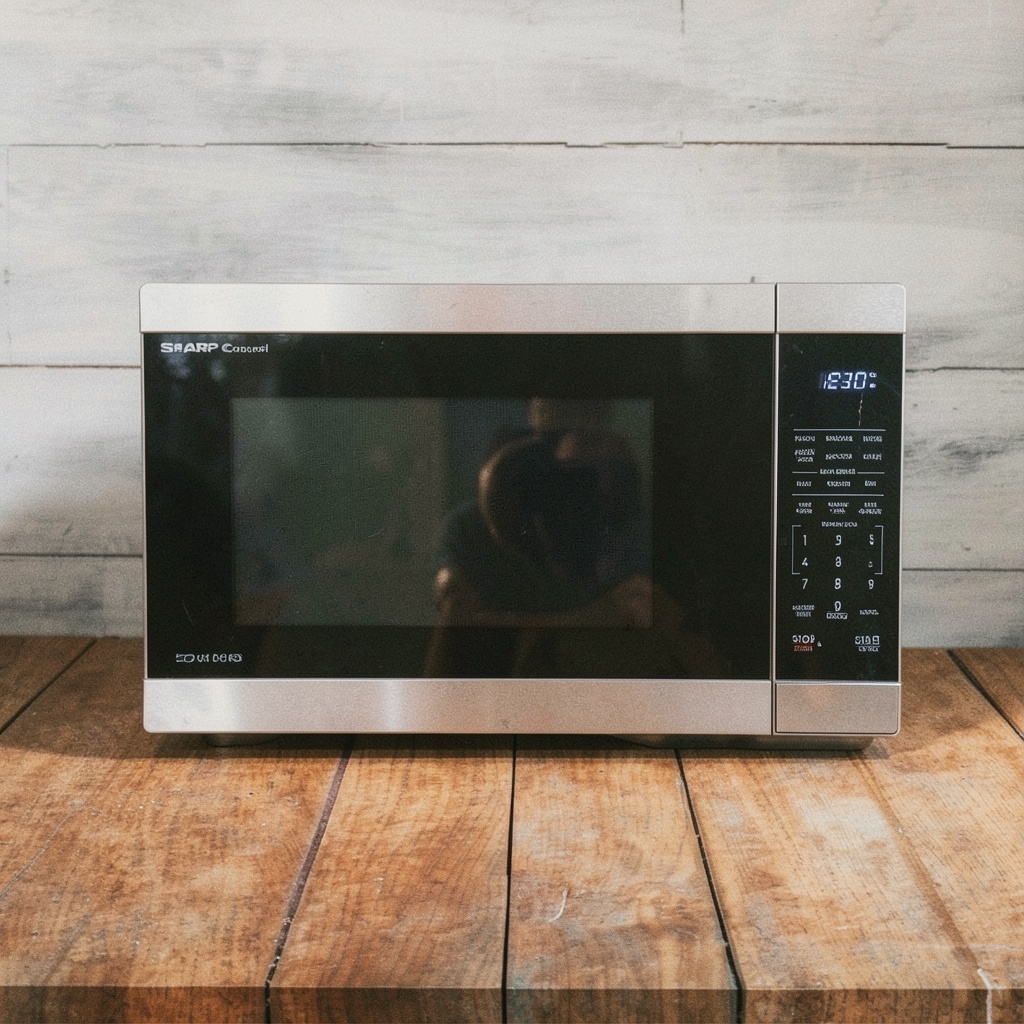 SHARP Countertop Microwave Oven 1.1 Cu Ft