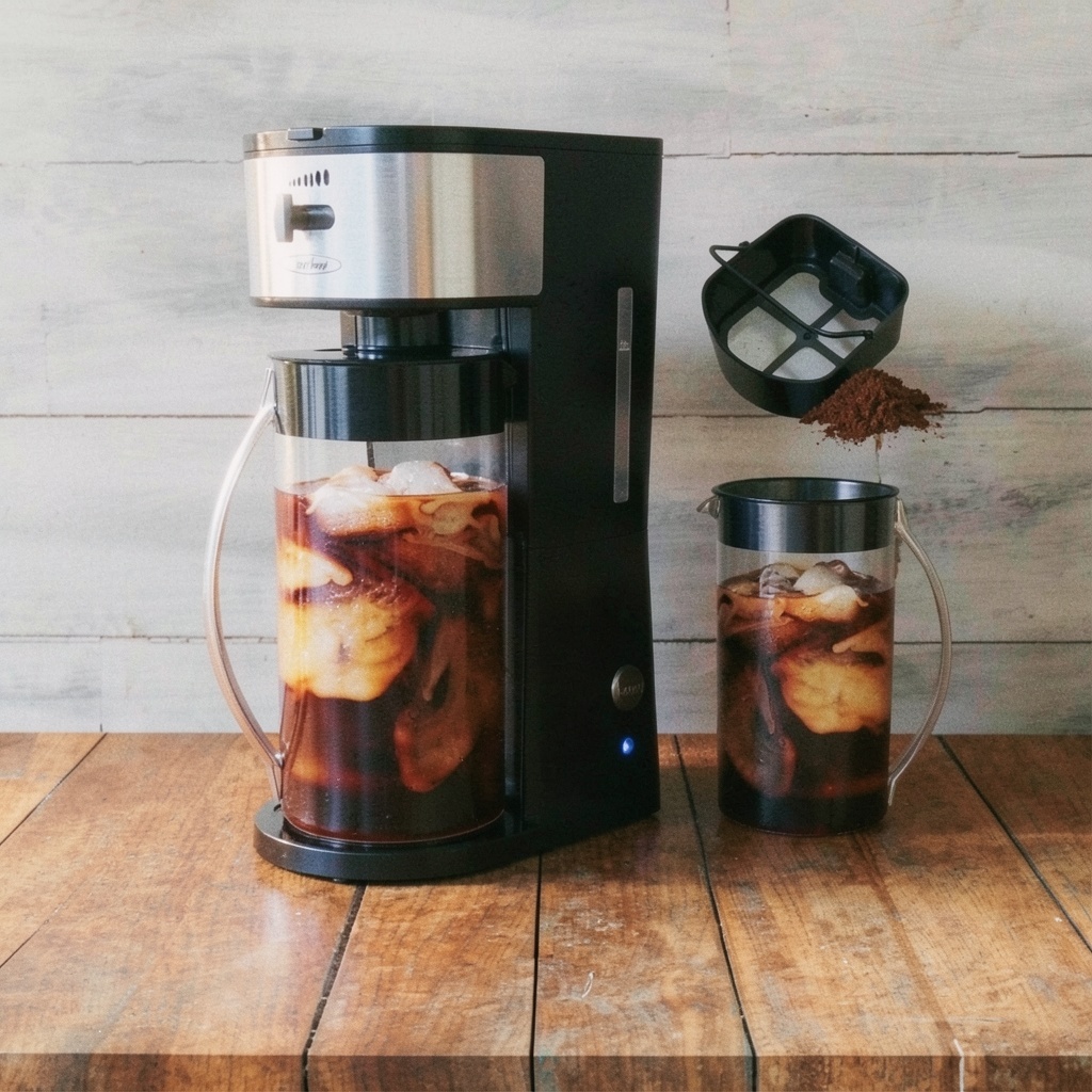 SUNVIVI Iced Tea Maker with 3-Quart Pitcher