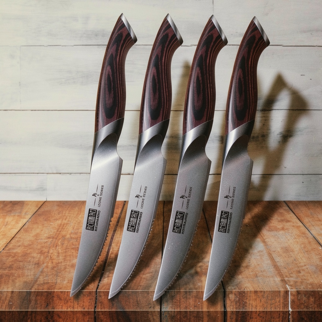 HOSHANHO Japanese High Carbon Steak Knives (6pc)