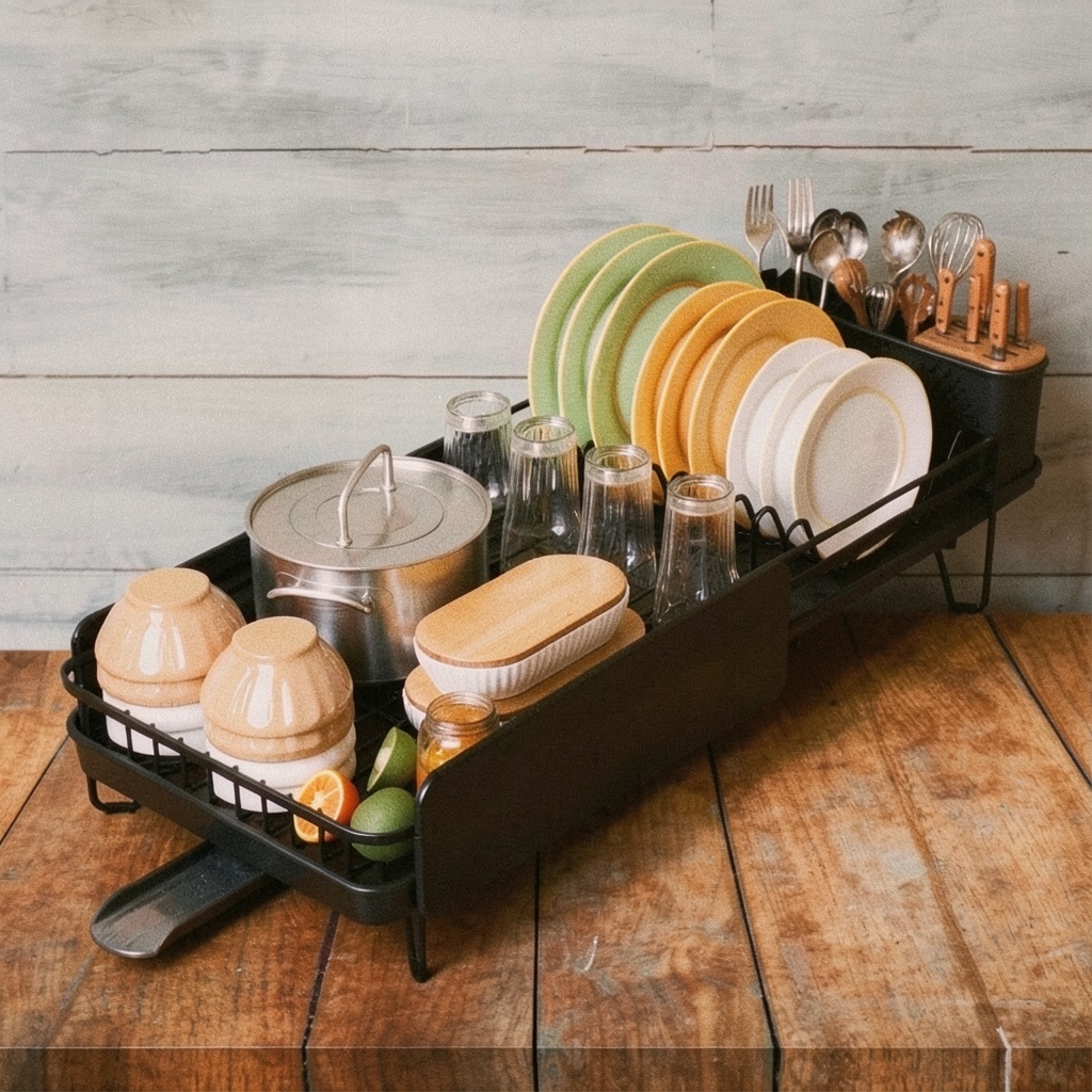 SNTD Expandable Dish Drying Rack