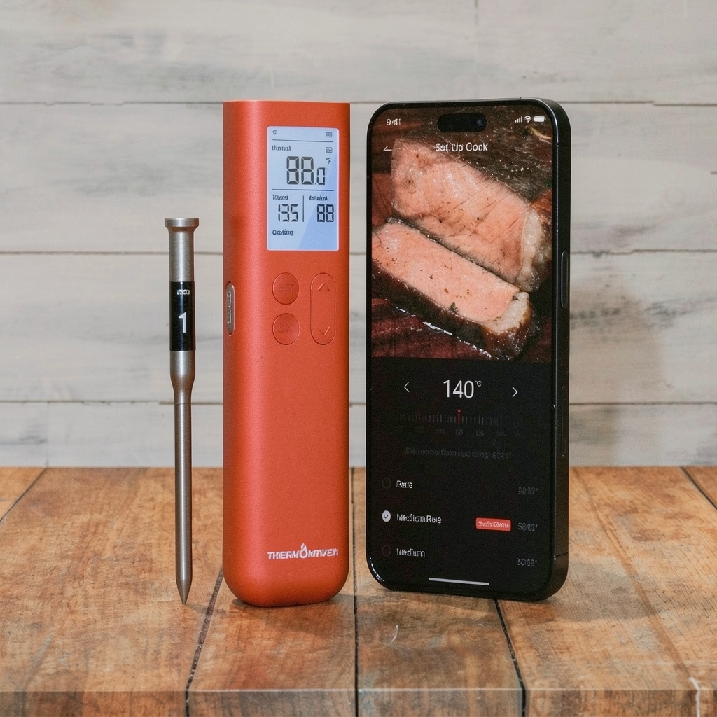 ThermoMaven Smart Bluetooth Wireless Meat Thermometer