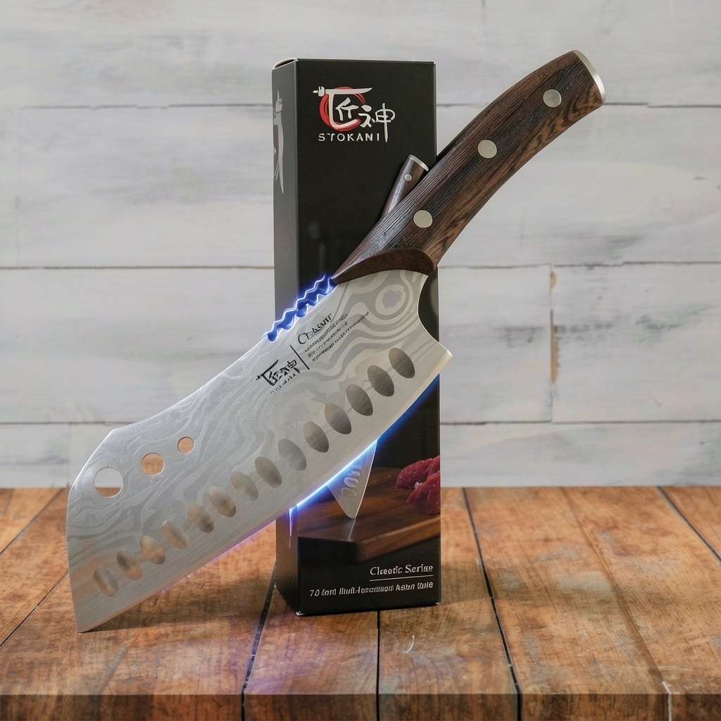 SYOKAMI 3-in-1 Cleaver Chef Knife