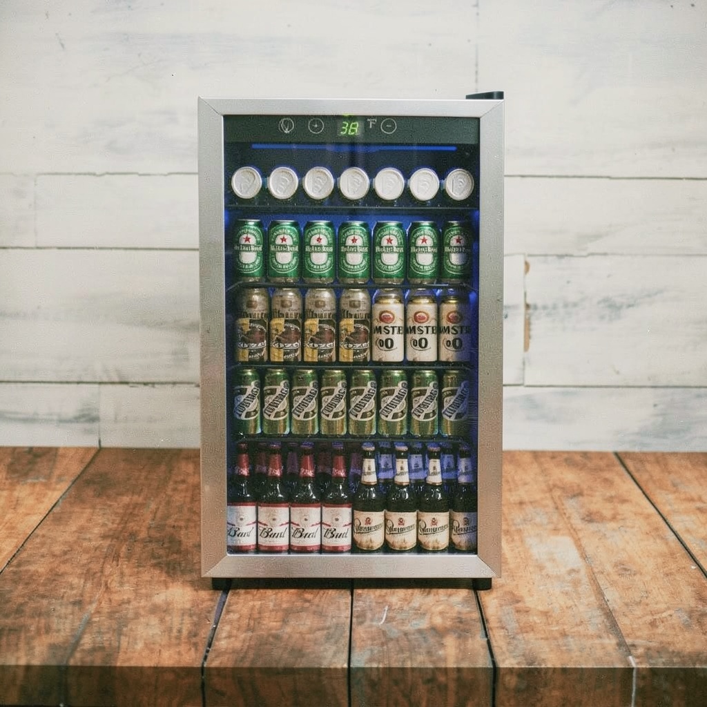 Feelfunn 4.5 Cu.Ft Beverage Refrigerator (145 Cans)