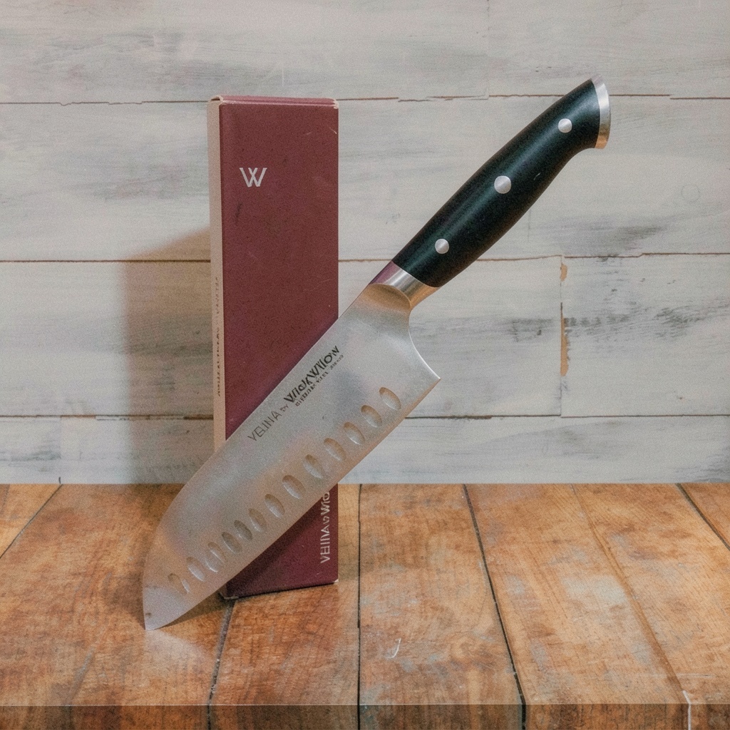 Velina Series 7-Inch Santoku Knife