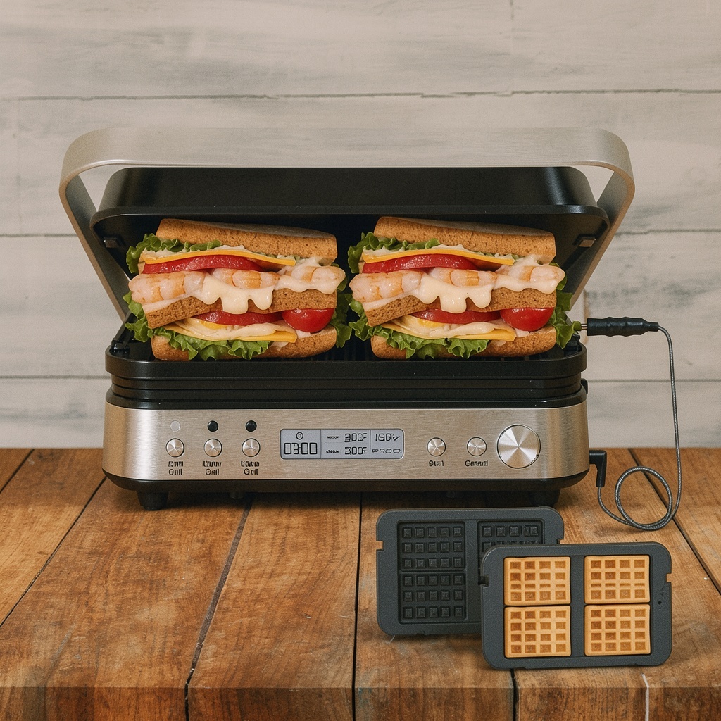 CATTLEMAN CUISINE 6-in-1 Panini Press Grill