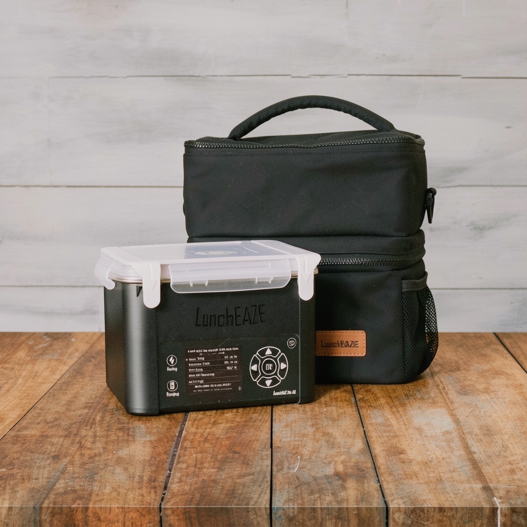 LunchEAZE XL Cordless Heated Lunch Box (6-Cup, 14000mAh)