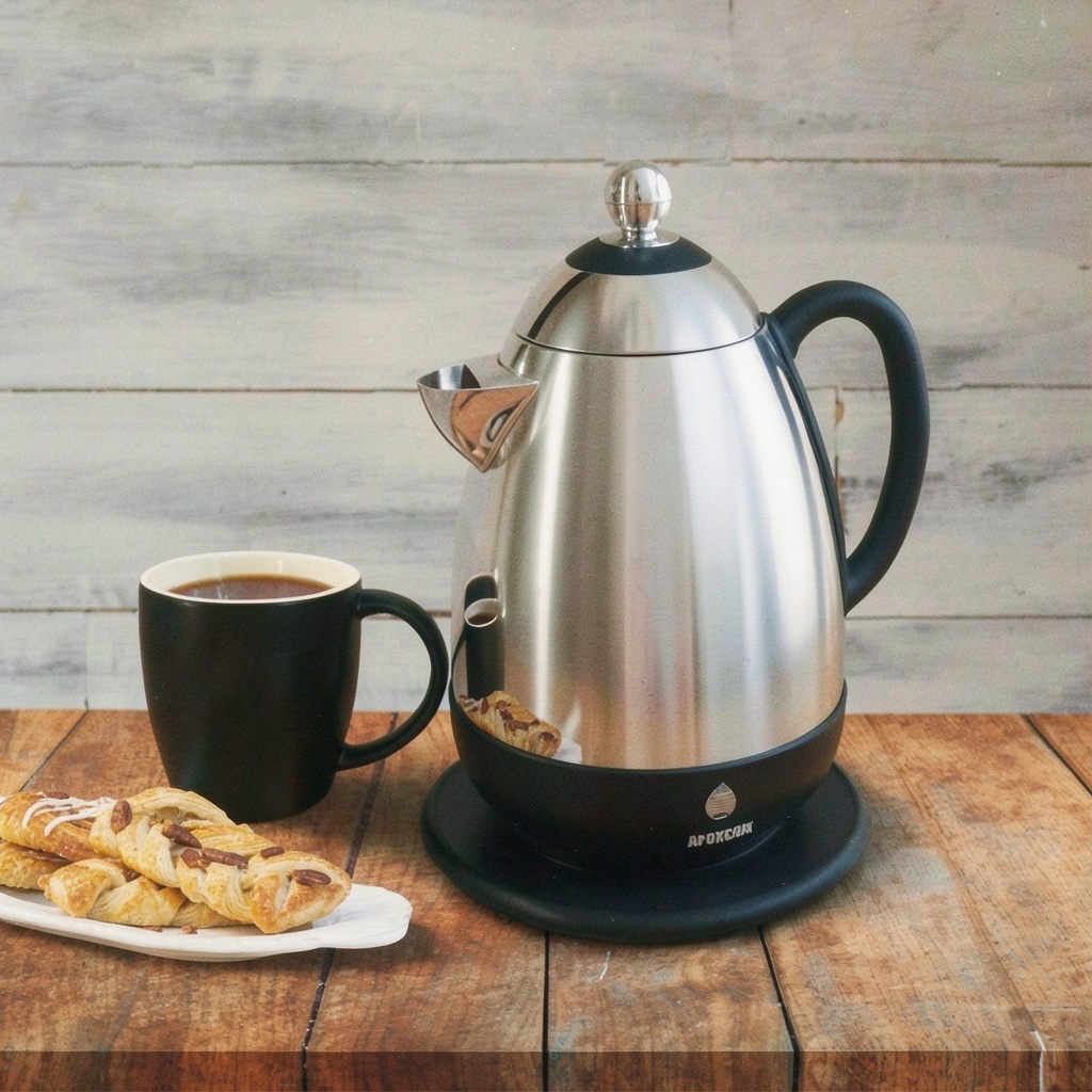 Electric Coffee Percolator Stainless Steel (10 Cup, Fast Brew)