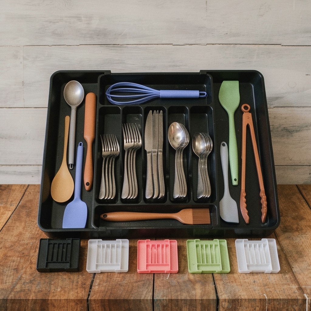 Extra Large Expandable Silverware Organizer