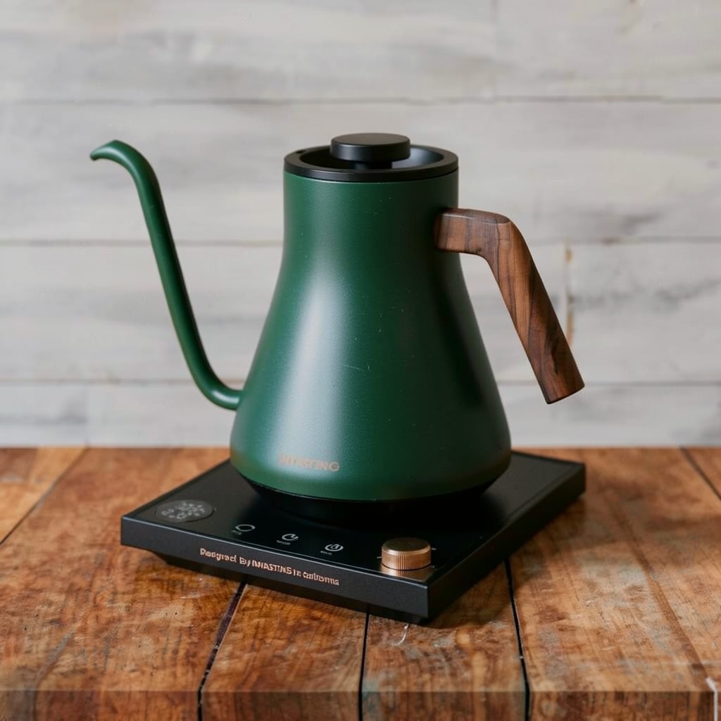 Gooseneck Kettle, Hunter Green, 0.9L