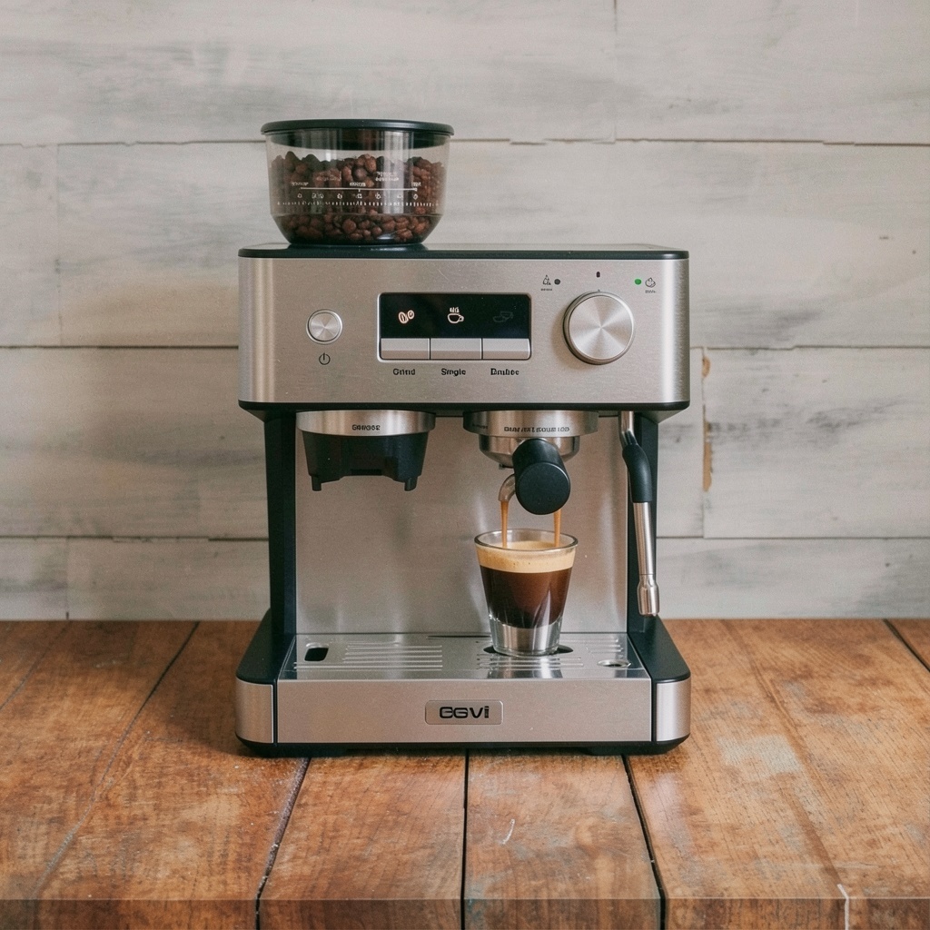 Gevi 20 Bar Espresso Machine with Grinder & Milk Frother