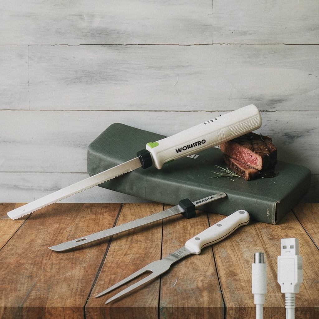WORKPRO Electric Knife for Meat Slicing