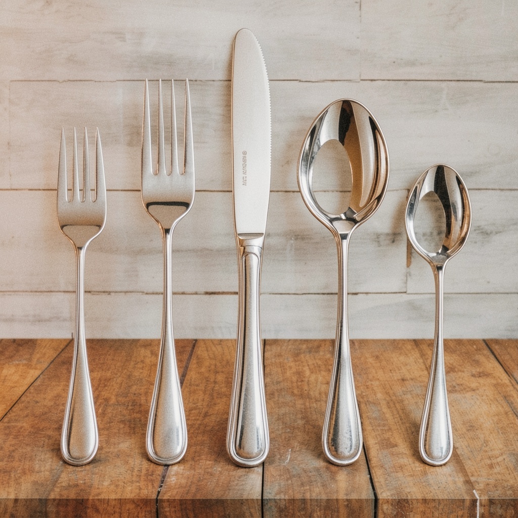 Luster Series 40-Piece Silverware Set