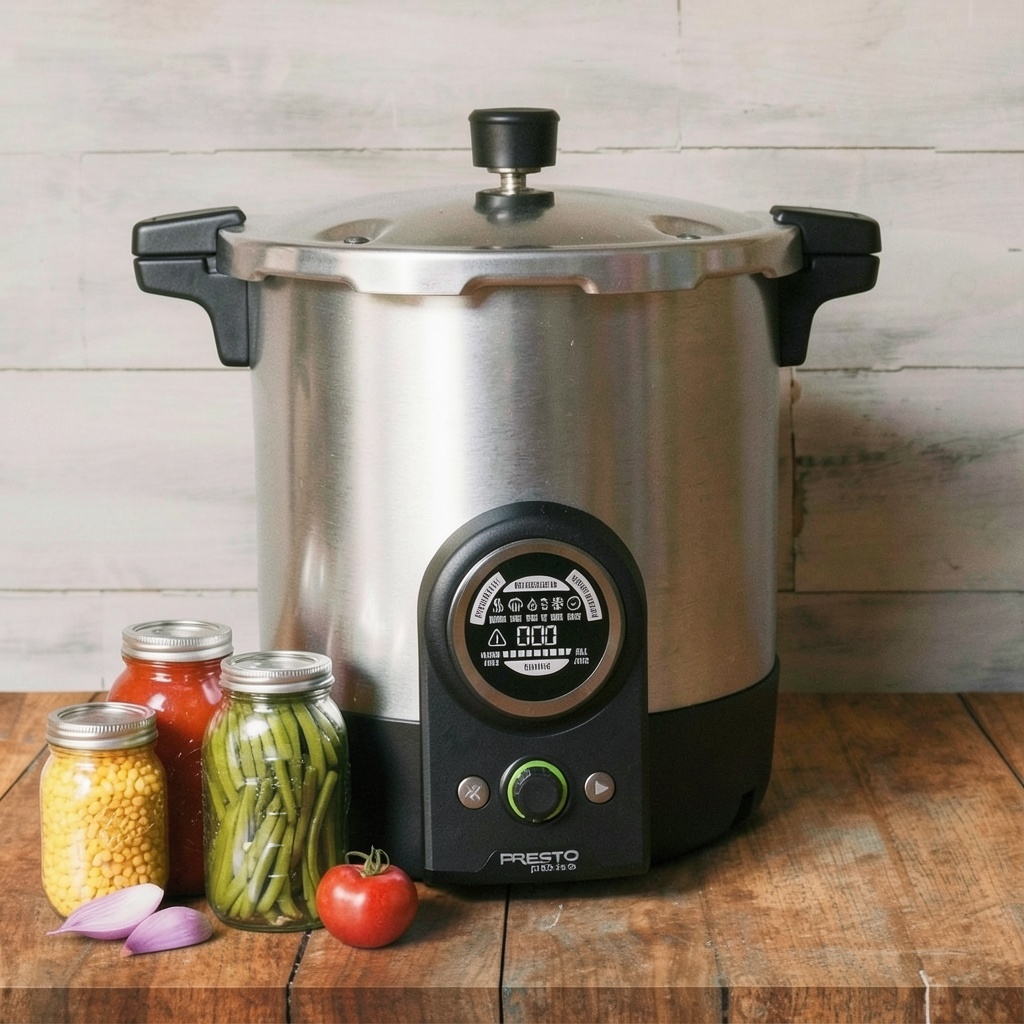 Presto 02153 Precise 23-Quart Digital Pressure Canner