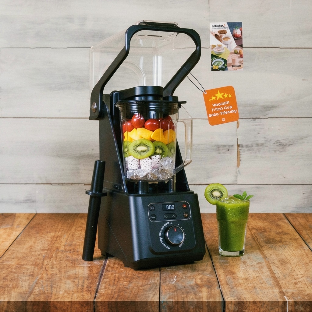 Professional Commercial Vacuum Blender, 56oz, 3000W