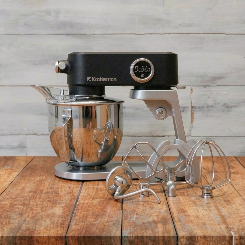 Stand Mixer All Metal 5.3 Quart (Black)