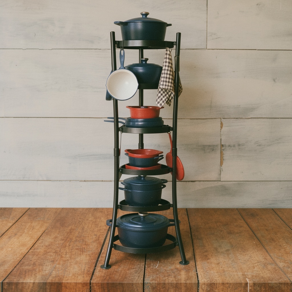 KES 6-Tier Freestanding Cookware Tower