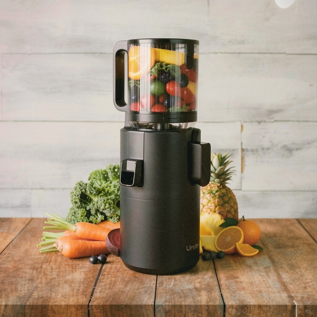 5.3" Large Feed Chute Cold Press Juicer
