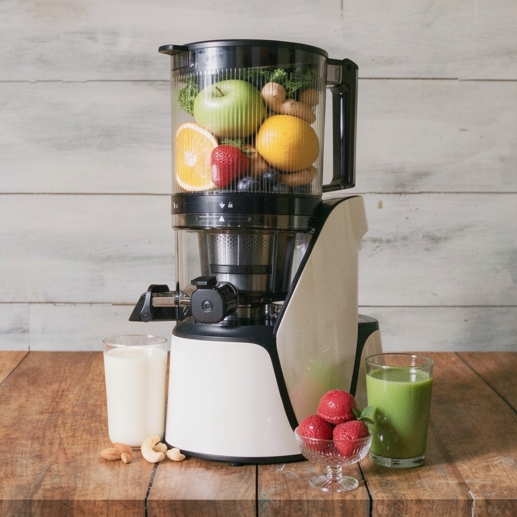 3-in-1 Cold Press Juicer (Bright White)