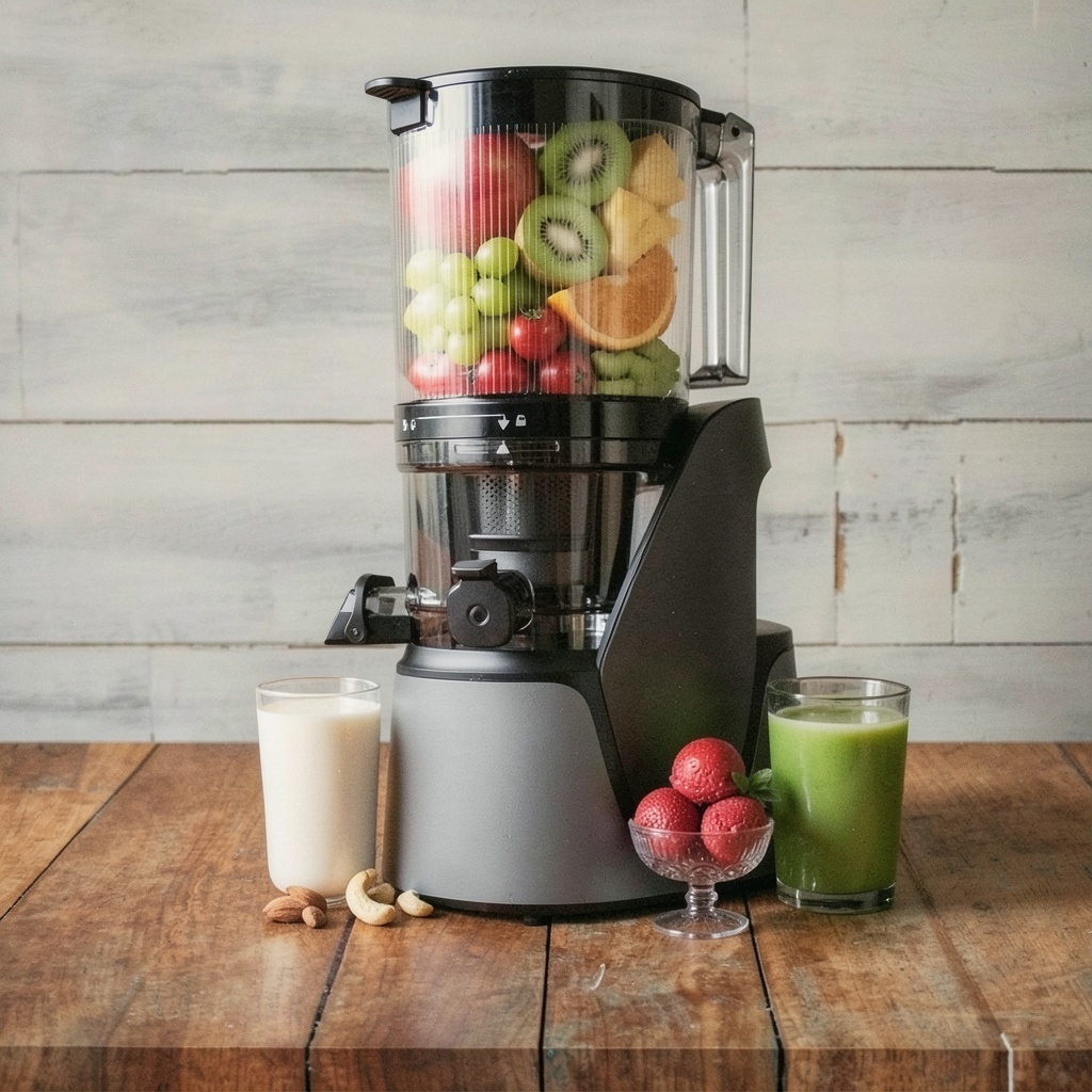 3-in-1 Cold Press Juicer (Premium Gray)