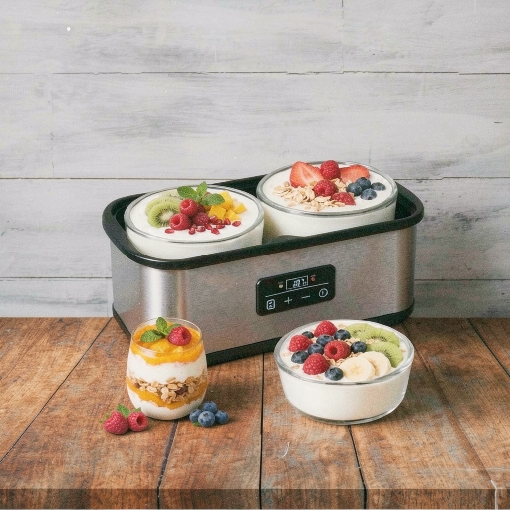 Yogurt Maker with Two Containers