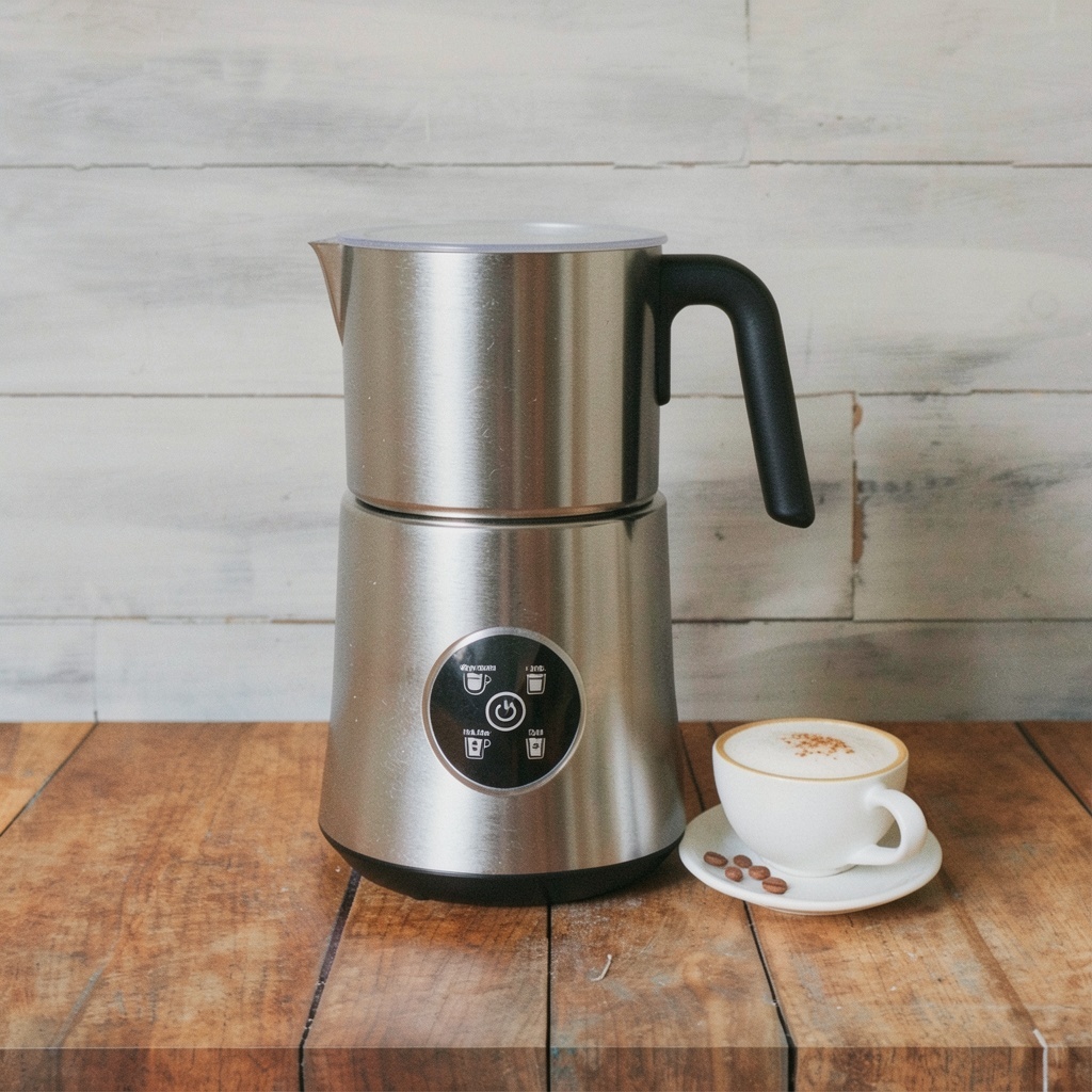 Milk Frother and Steamer, 900ML Large Capacity