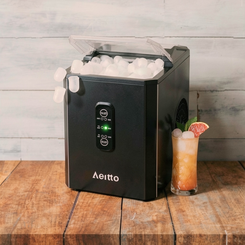 Aeitto 26lbs Countertop Ice Maker